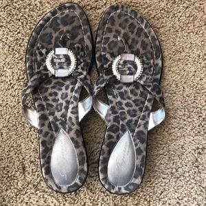 Cheetah sandals size 38 so cute! Sandals